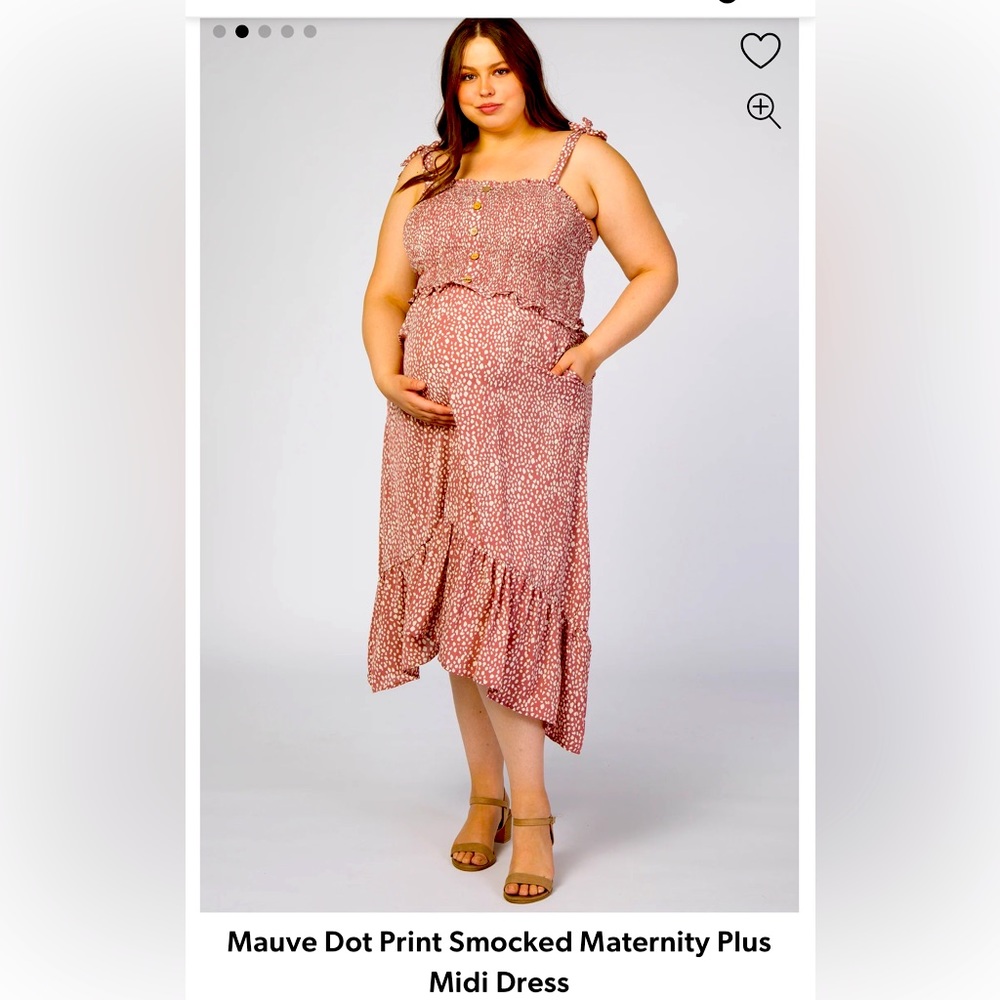 Pink Blush Maternity Dress! Never Worn!